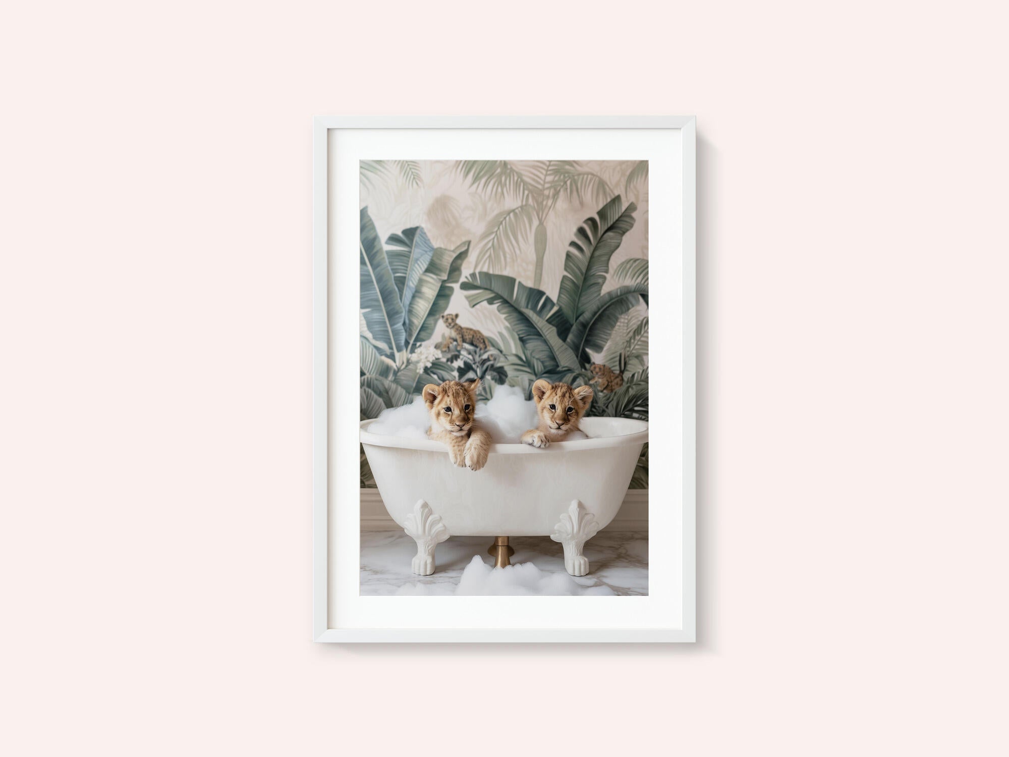 Tropical Lion Bath