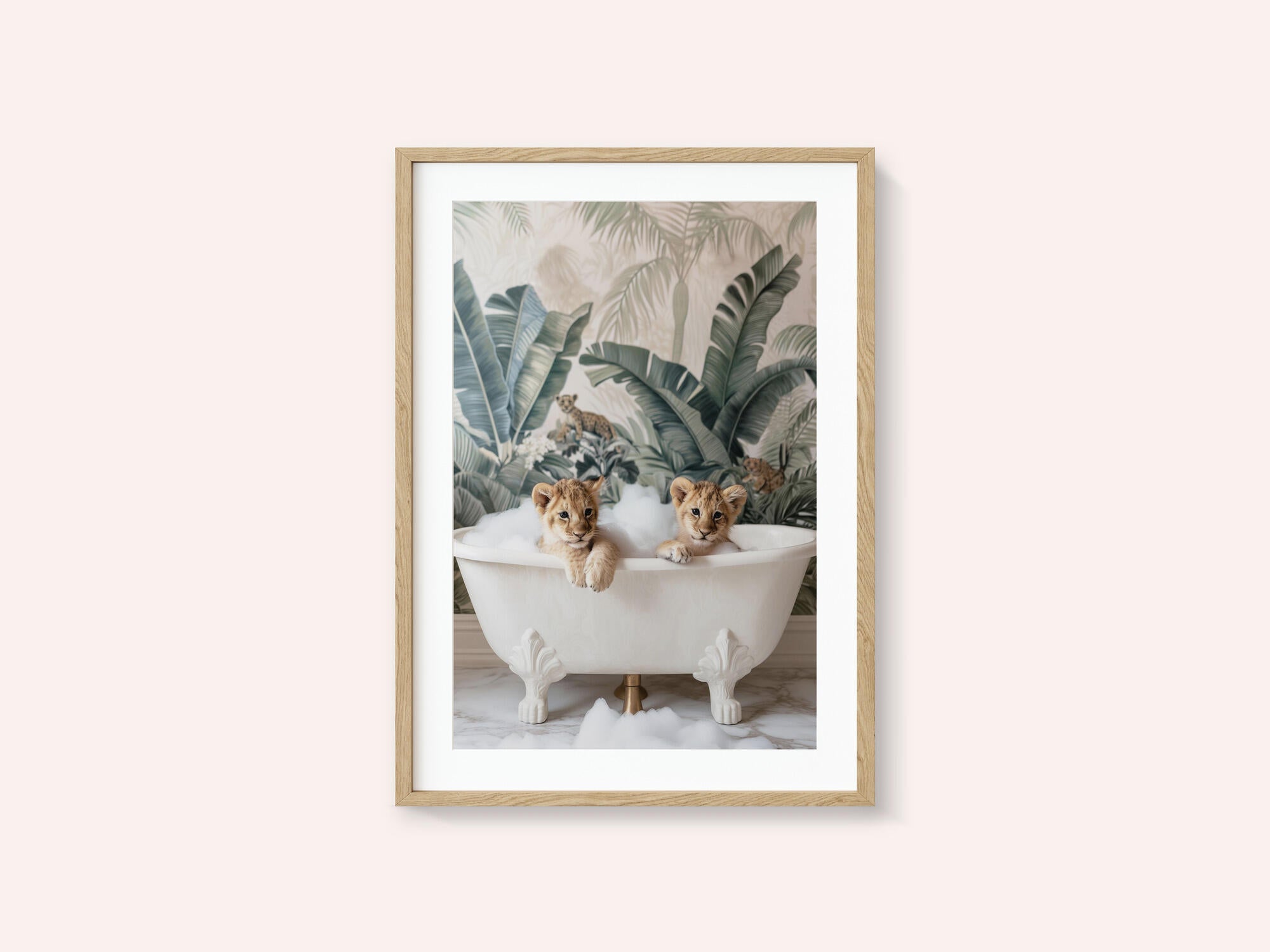 Tropical Lion Bath