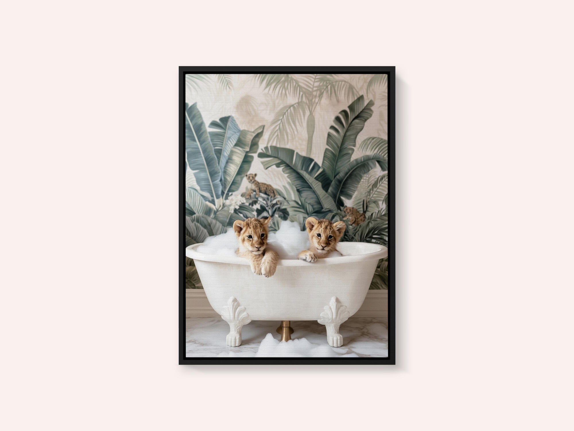 Tropical Lion Bath
