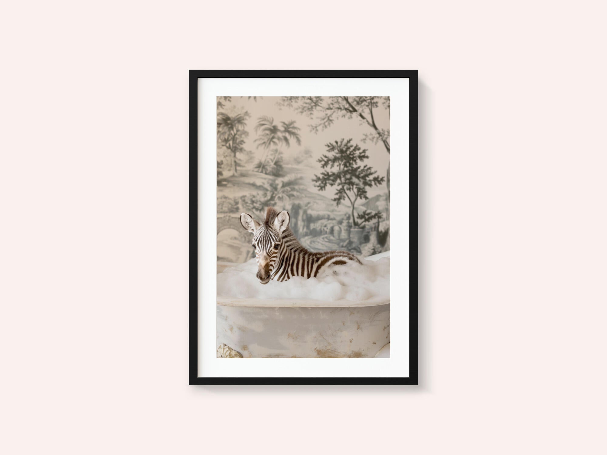 Zebra Bubble Bliss