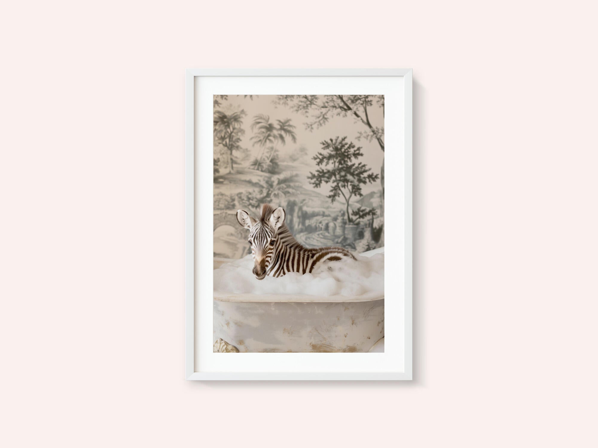 Zebra Bubble Bliss