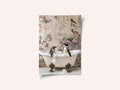Penguin Pals in a Bubble Bath