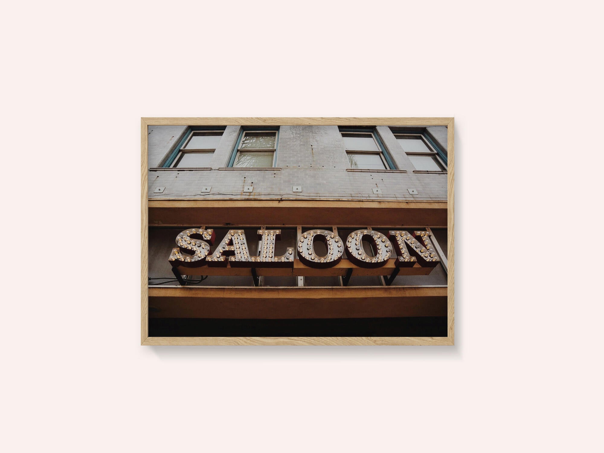 Vintage Saloon Sign