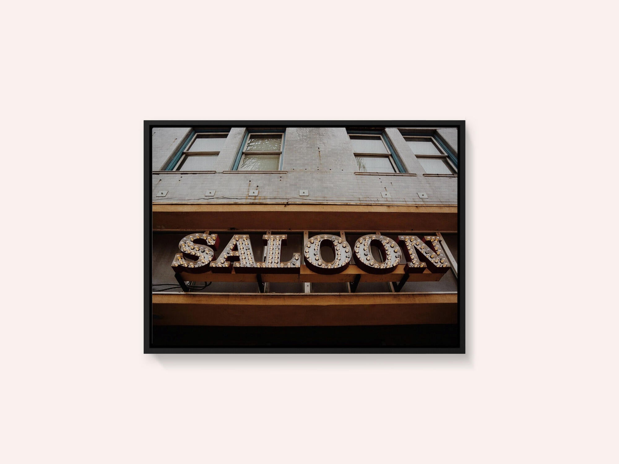 Vintage Saloon Sign