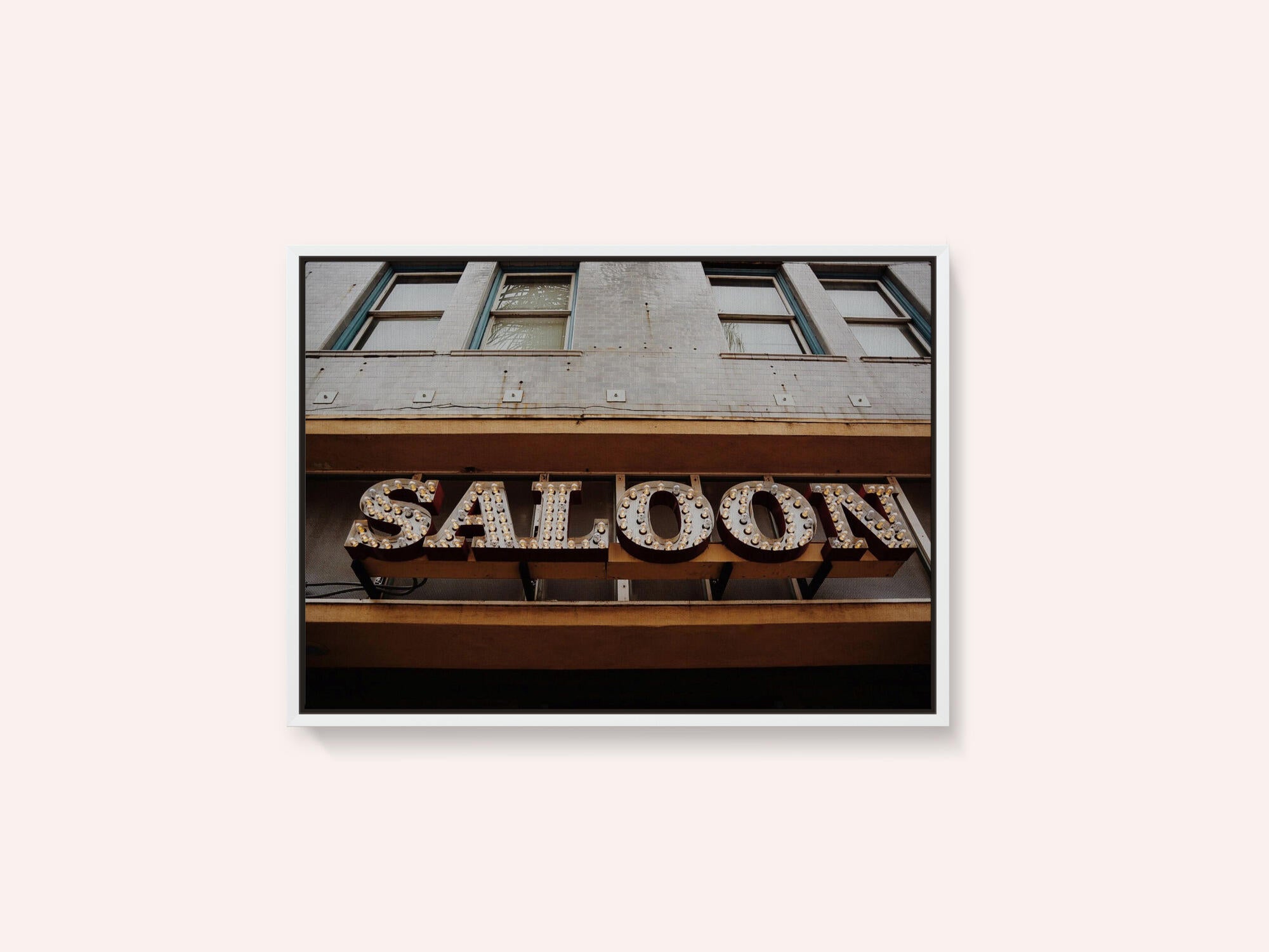 Vintage Saloon Sign