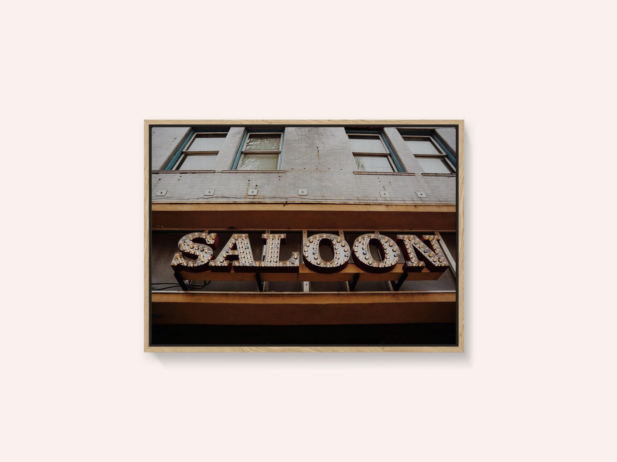 Vintage Saloon Sign