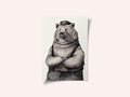 Bear In Vintage Attire