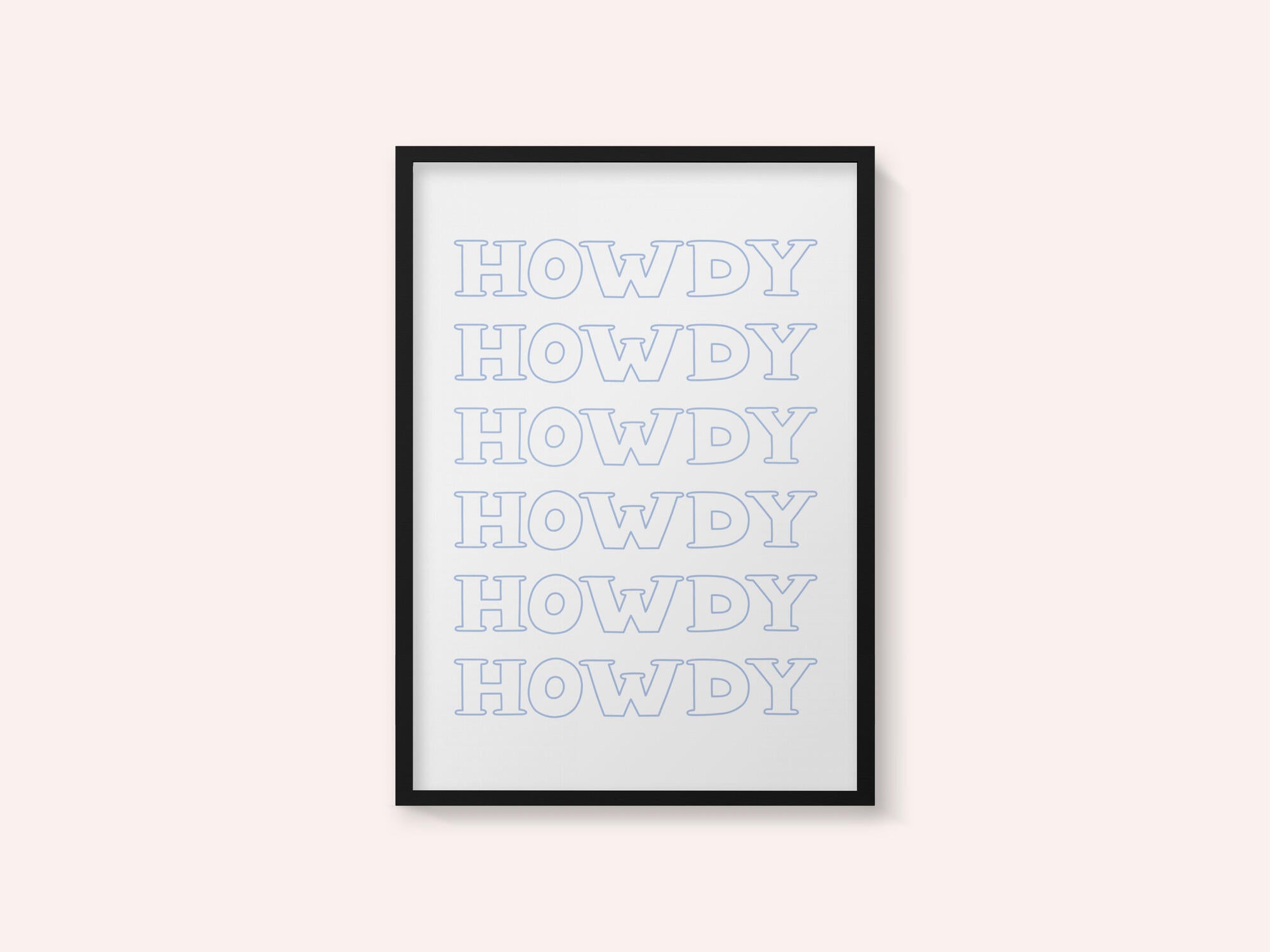 Blue Howdy
