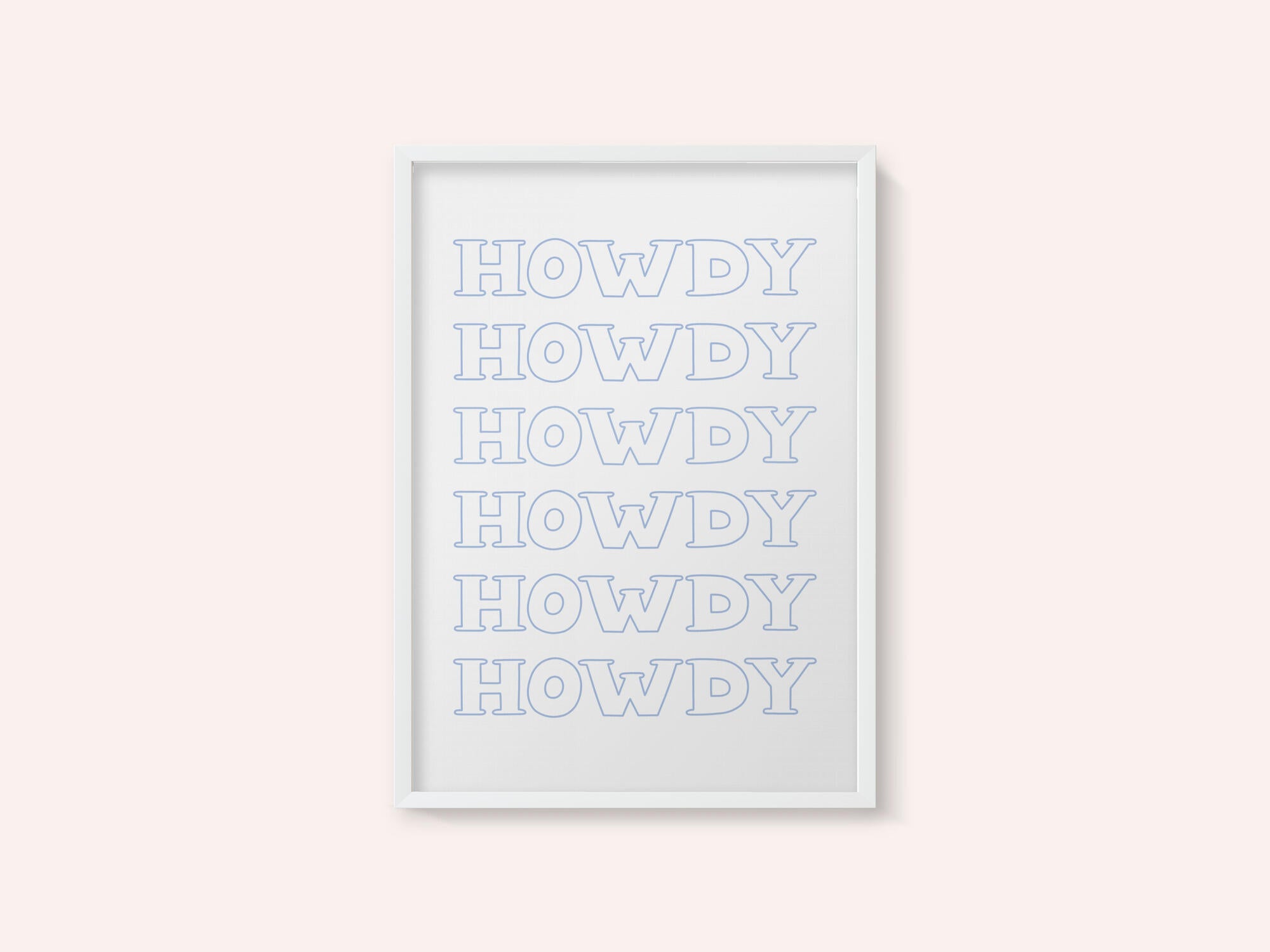 Blue Howdy