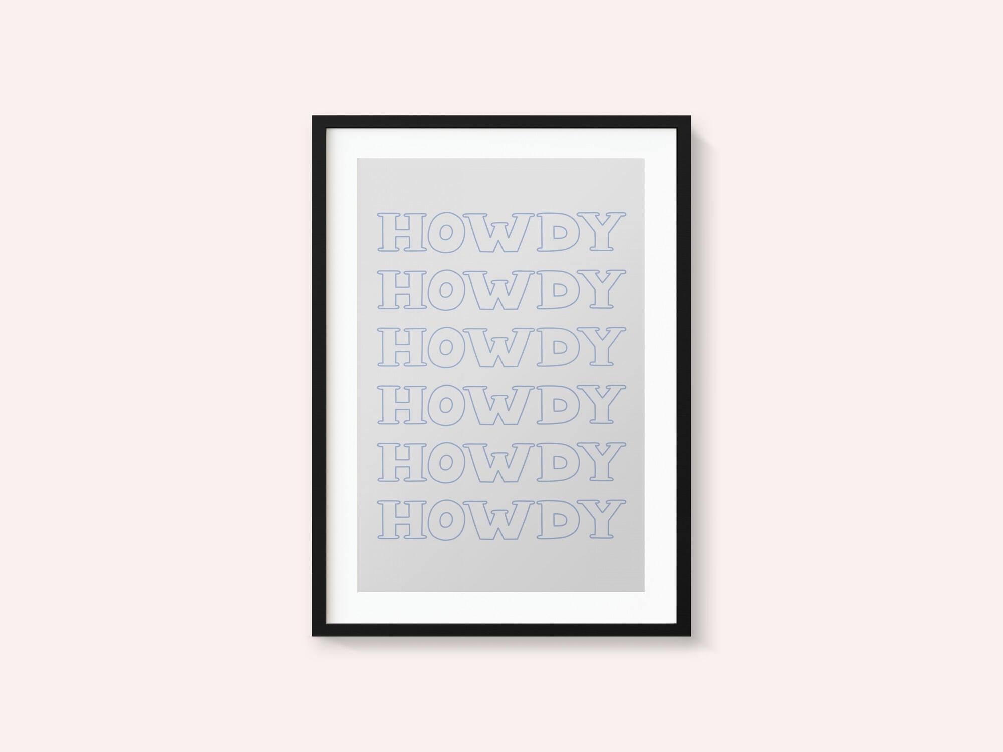 Blue Howdy