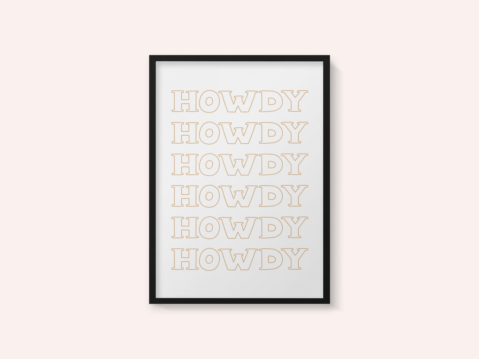 Neutral Howdy