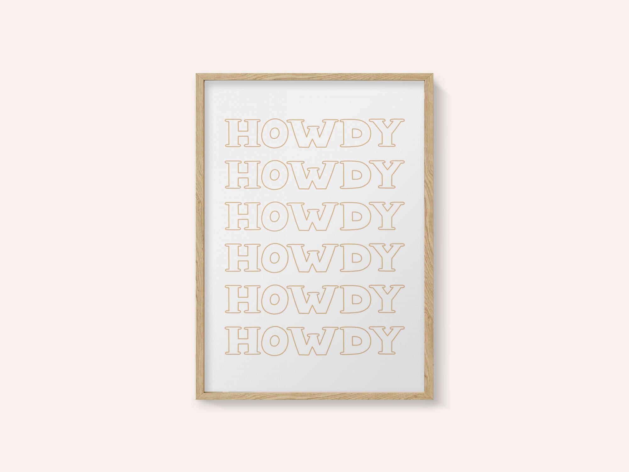 Neutral Howdy