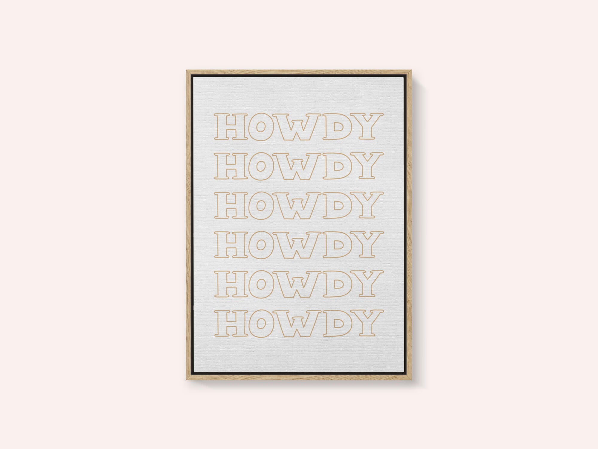 Neutral Howdy