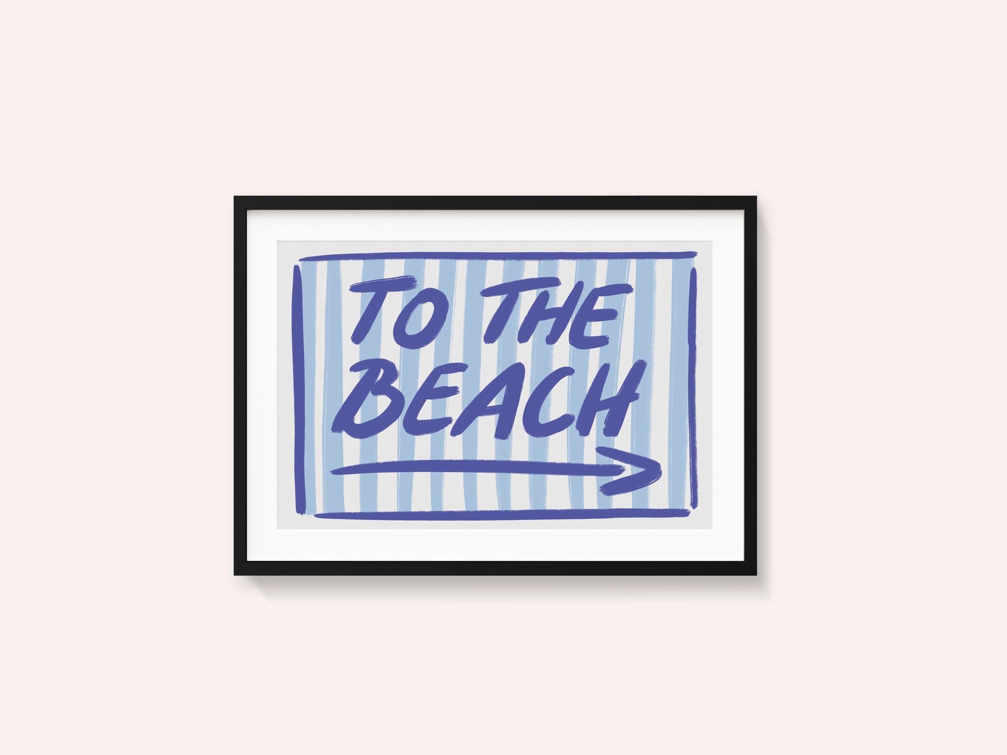 Beach Bound Signage