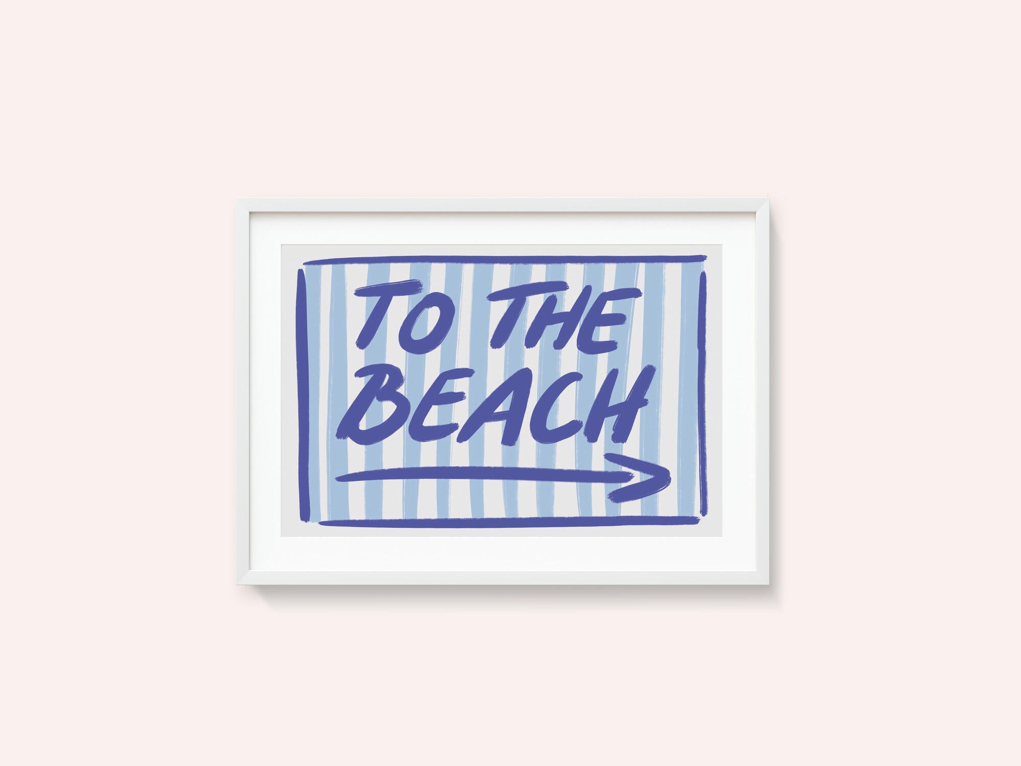 Beach Bound Signage