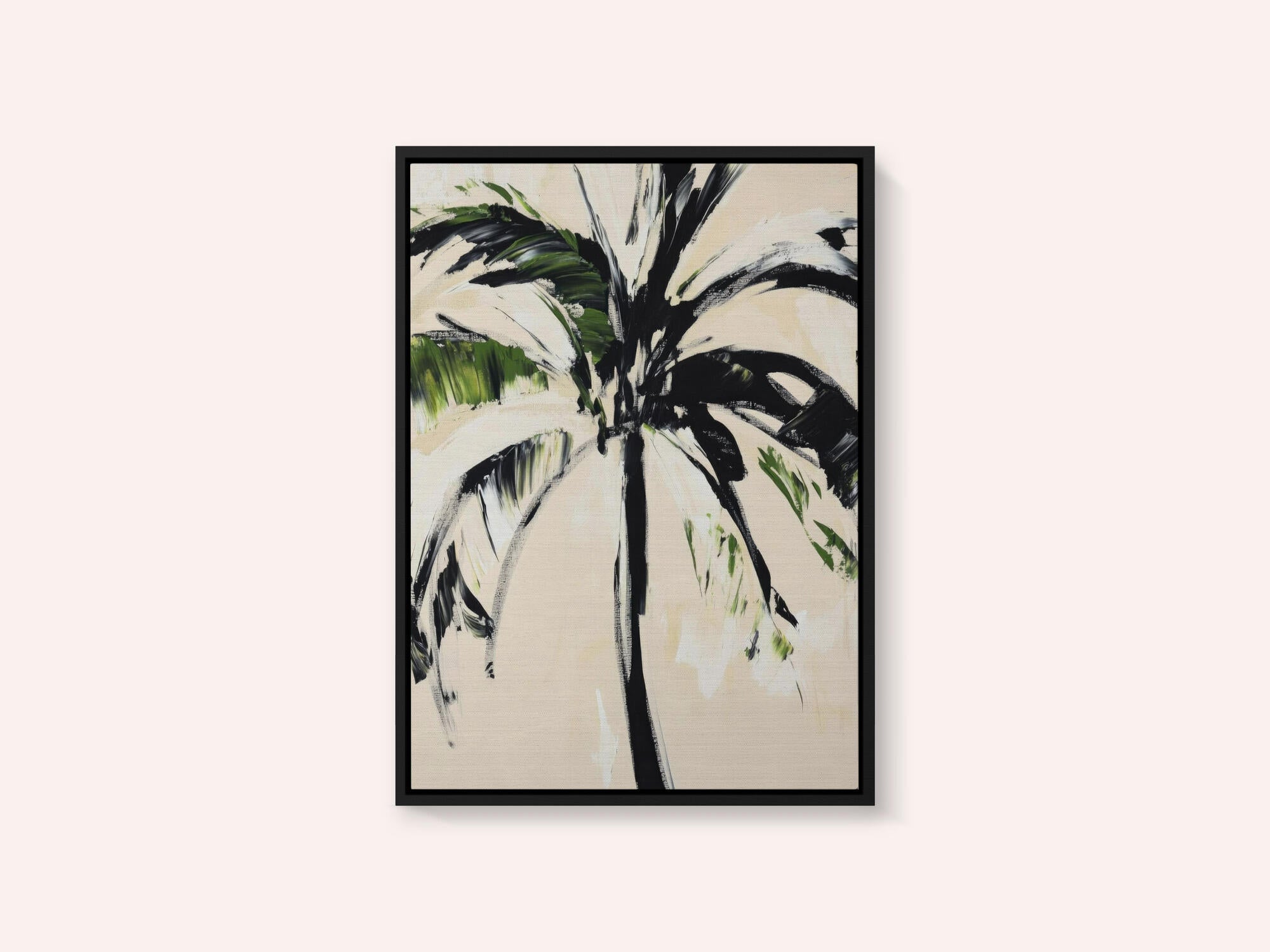 Abstract Palm Tree