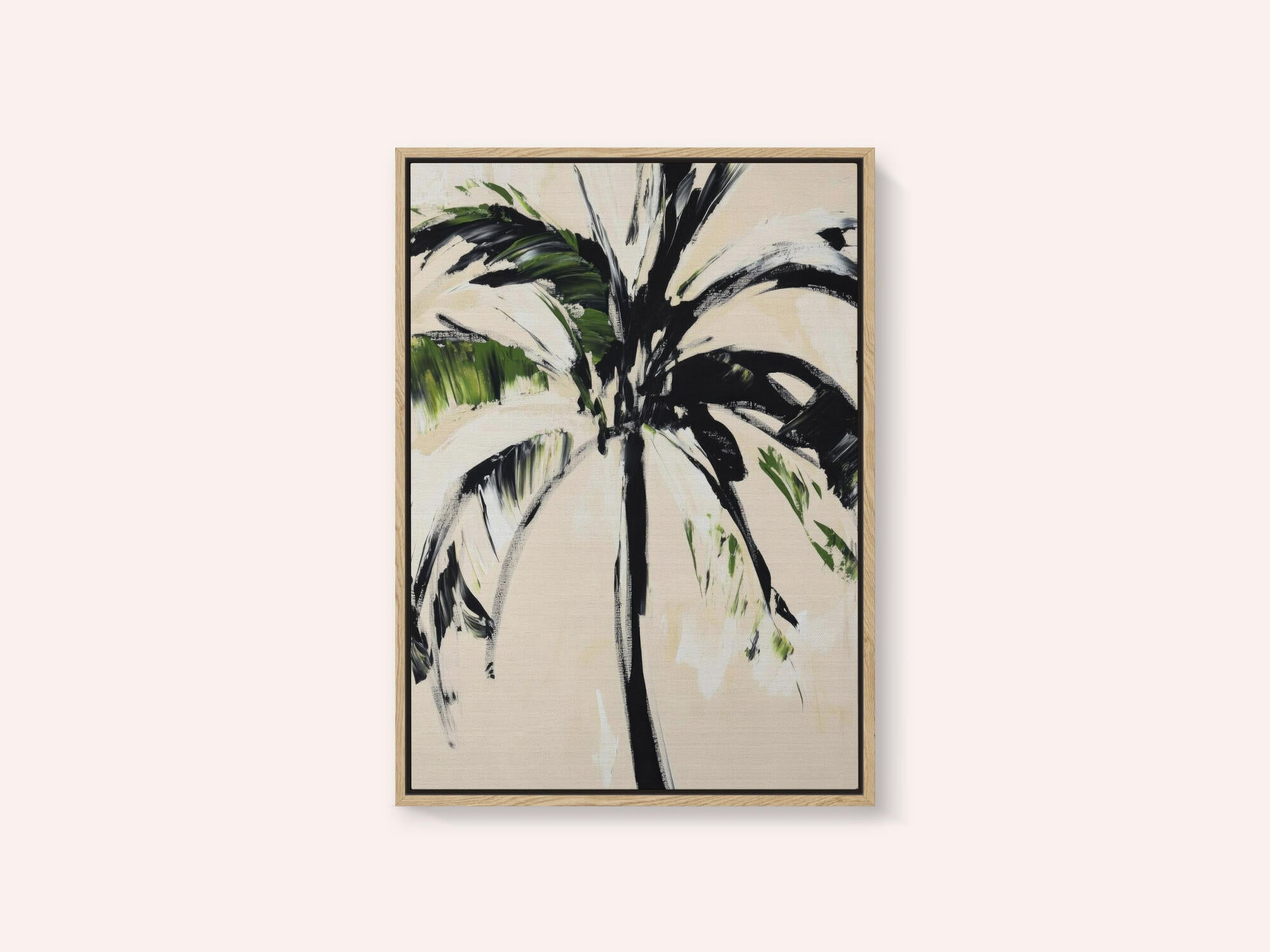 Abstract Palm Tree