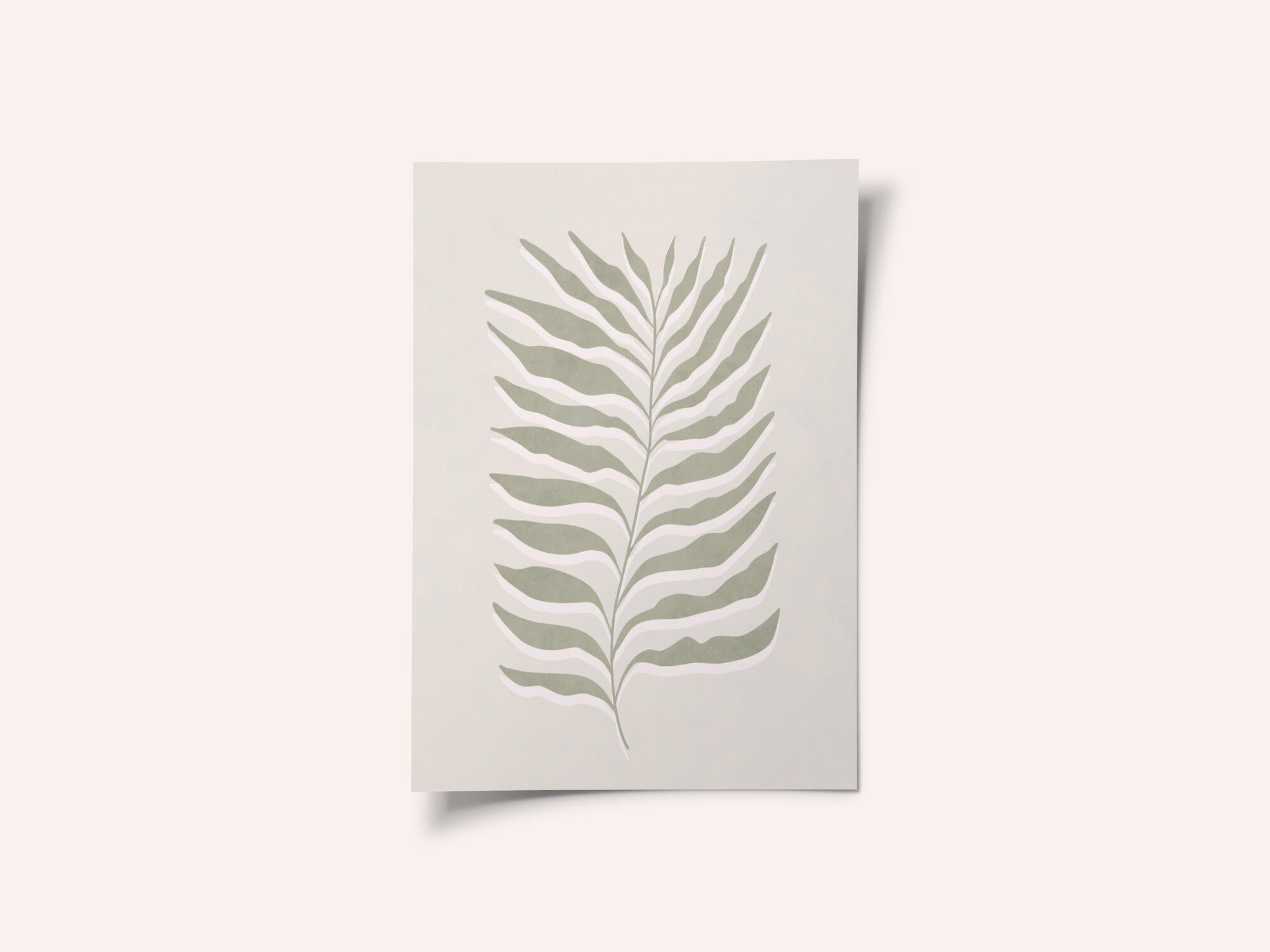 Olive Green Leaf