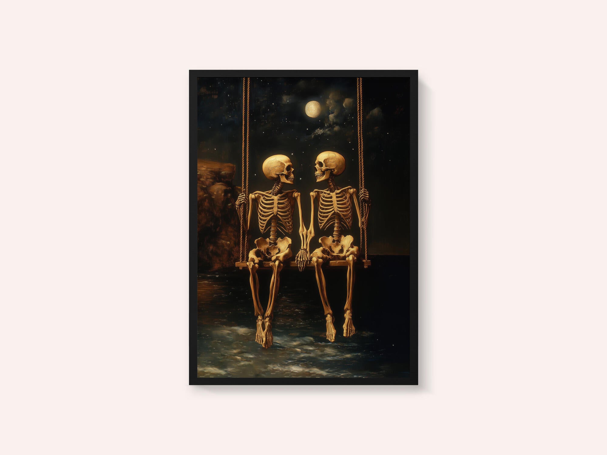 Moonlit Skeletons