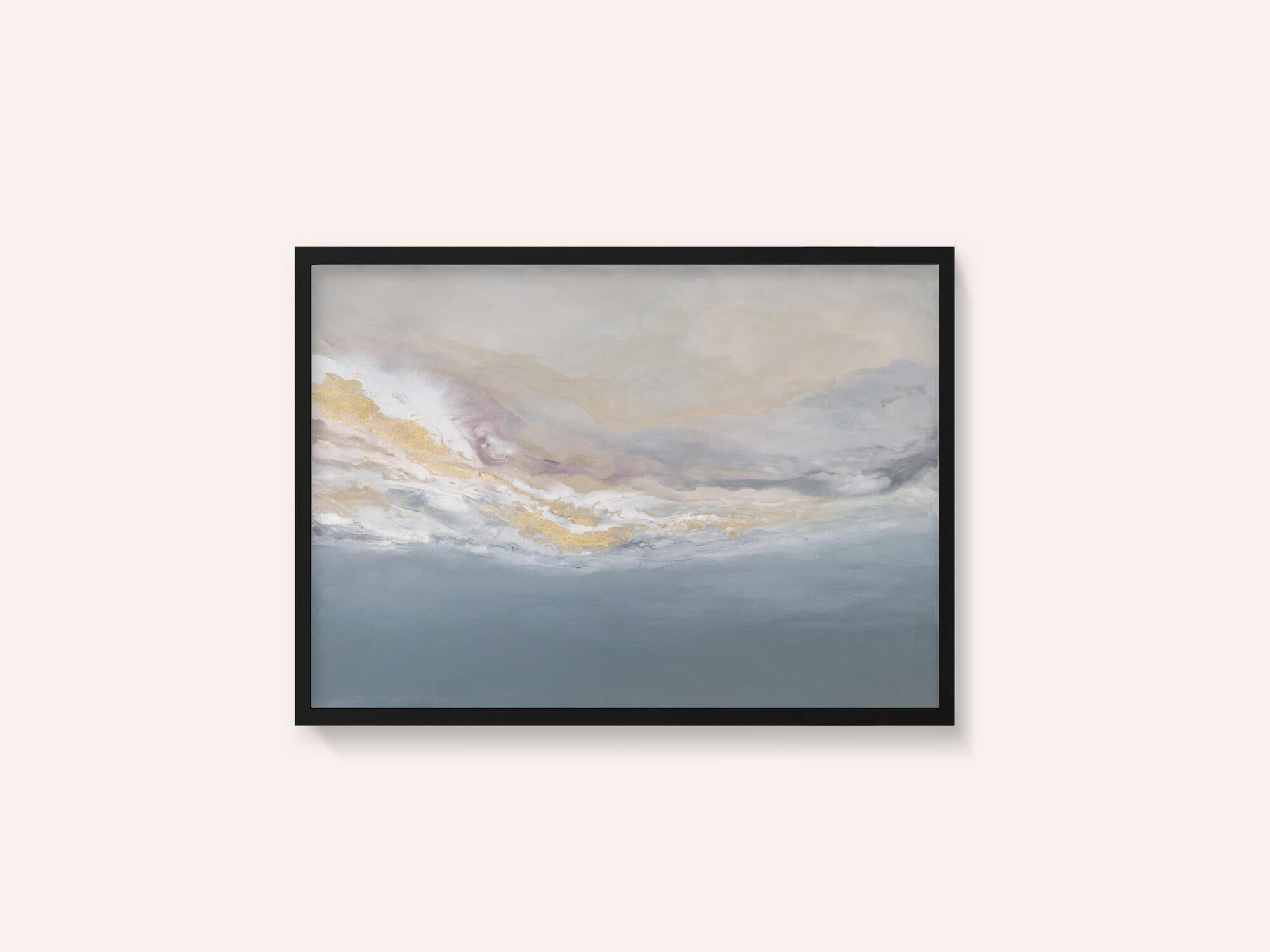 Swirling Clouds in Muted Tones