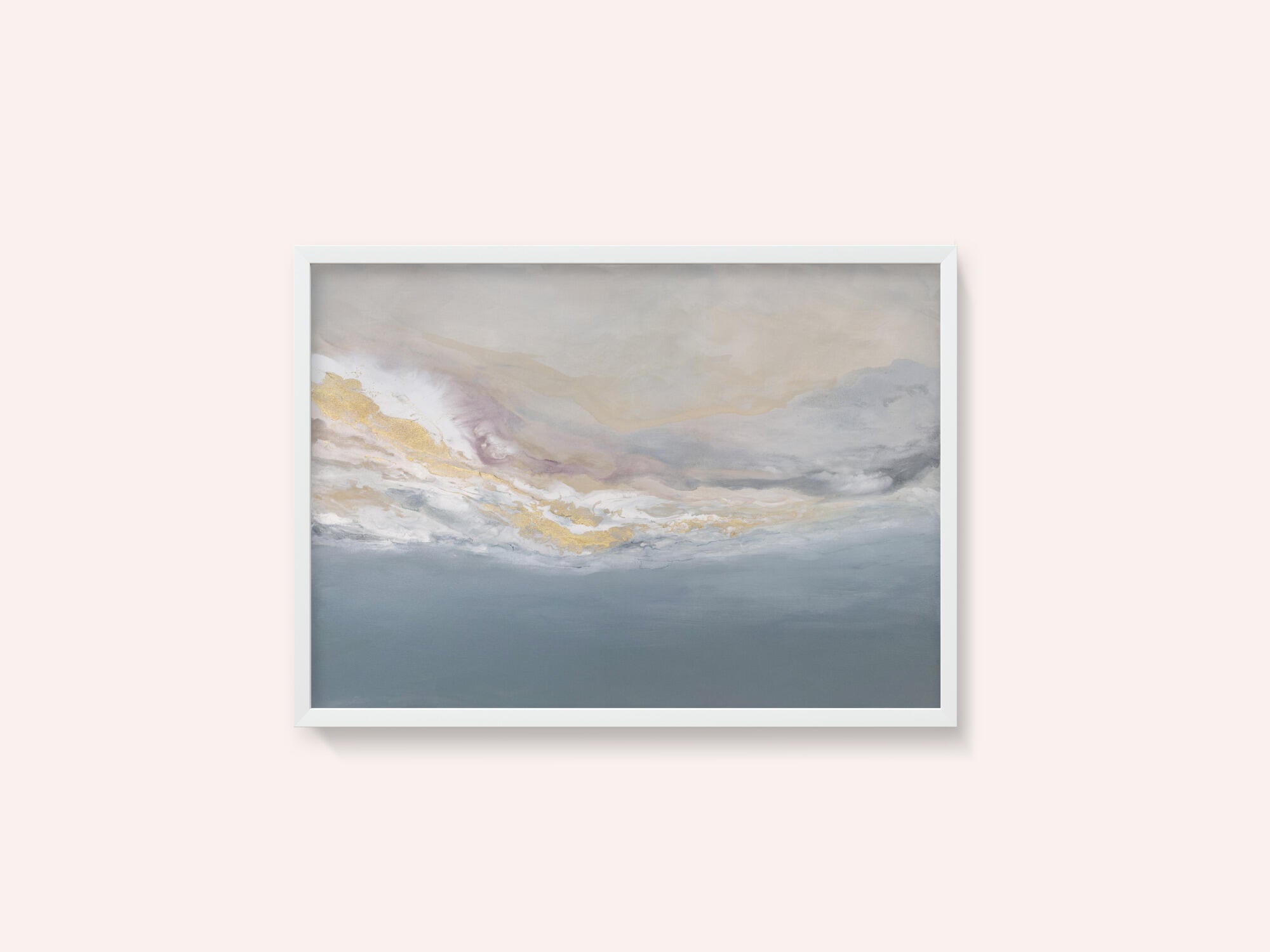 Swirling Clouds in Muted Tones