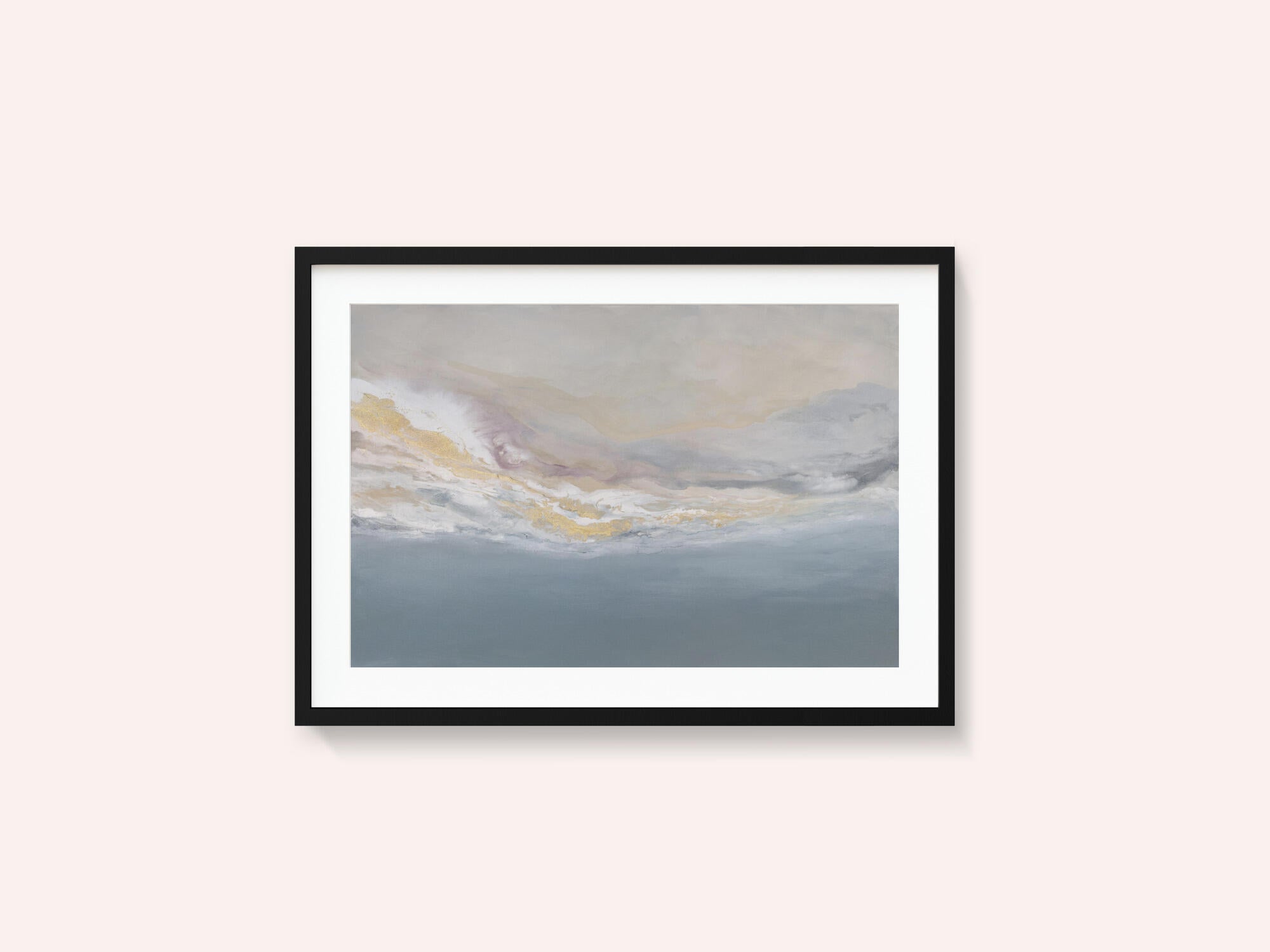 Swirling Clouds in Muted Tones