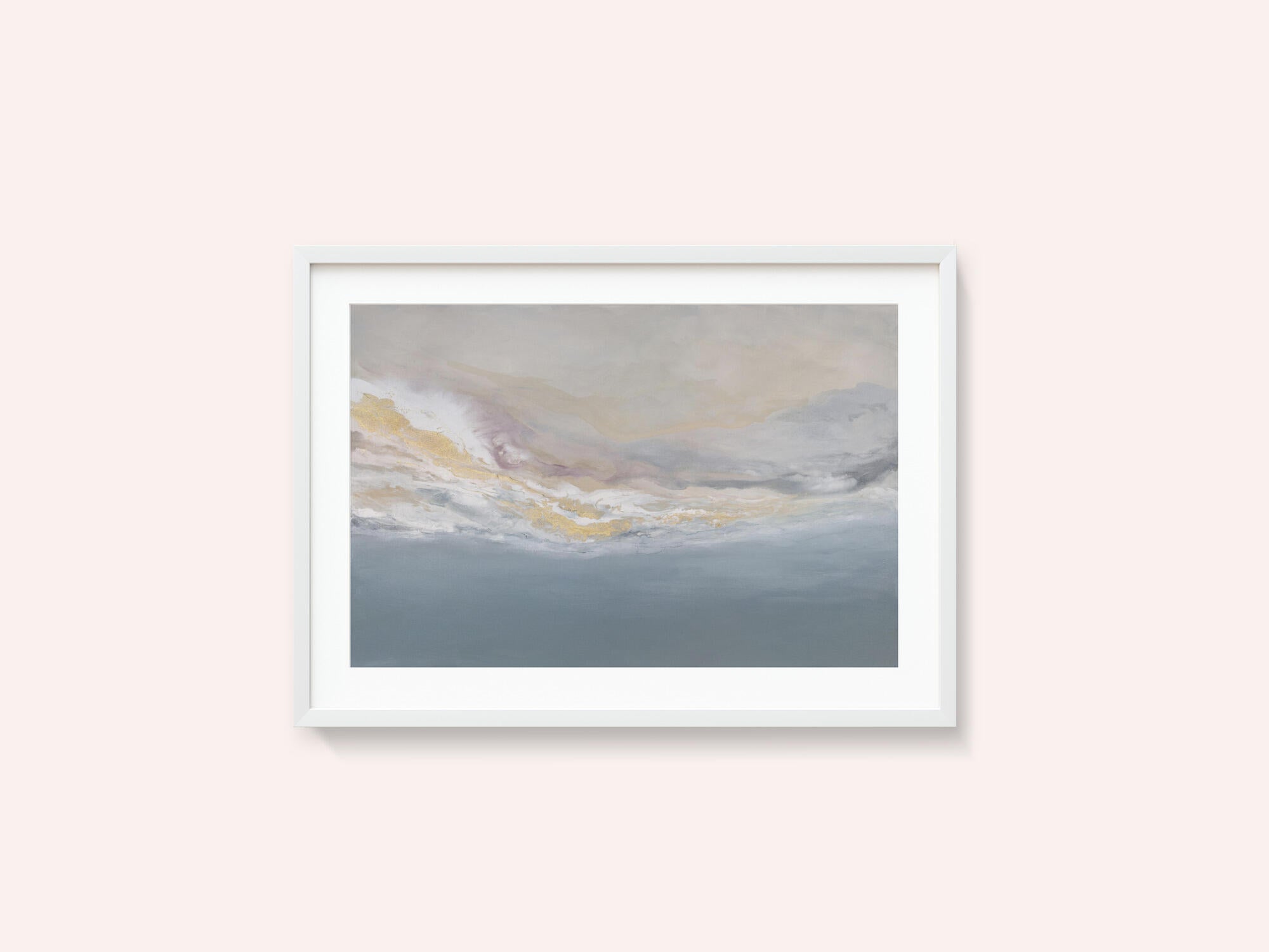 Swirling Clouds in Muted Tones