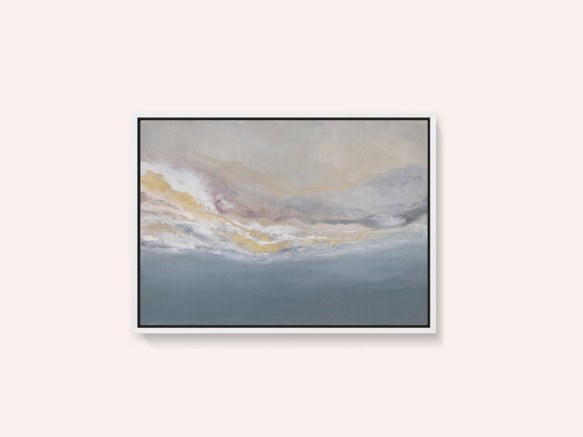 Swirling Clouds in Muted Tones