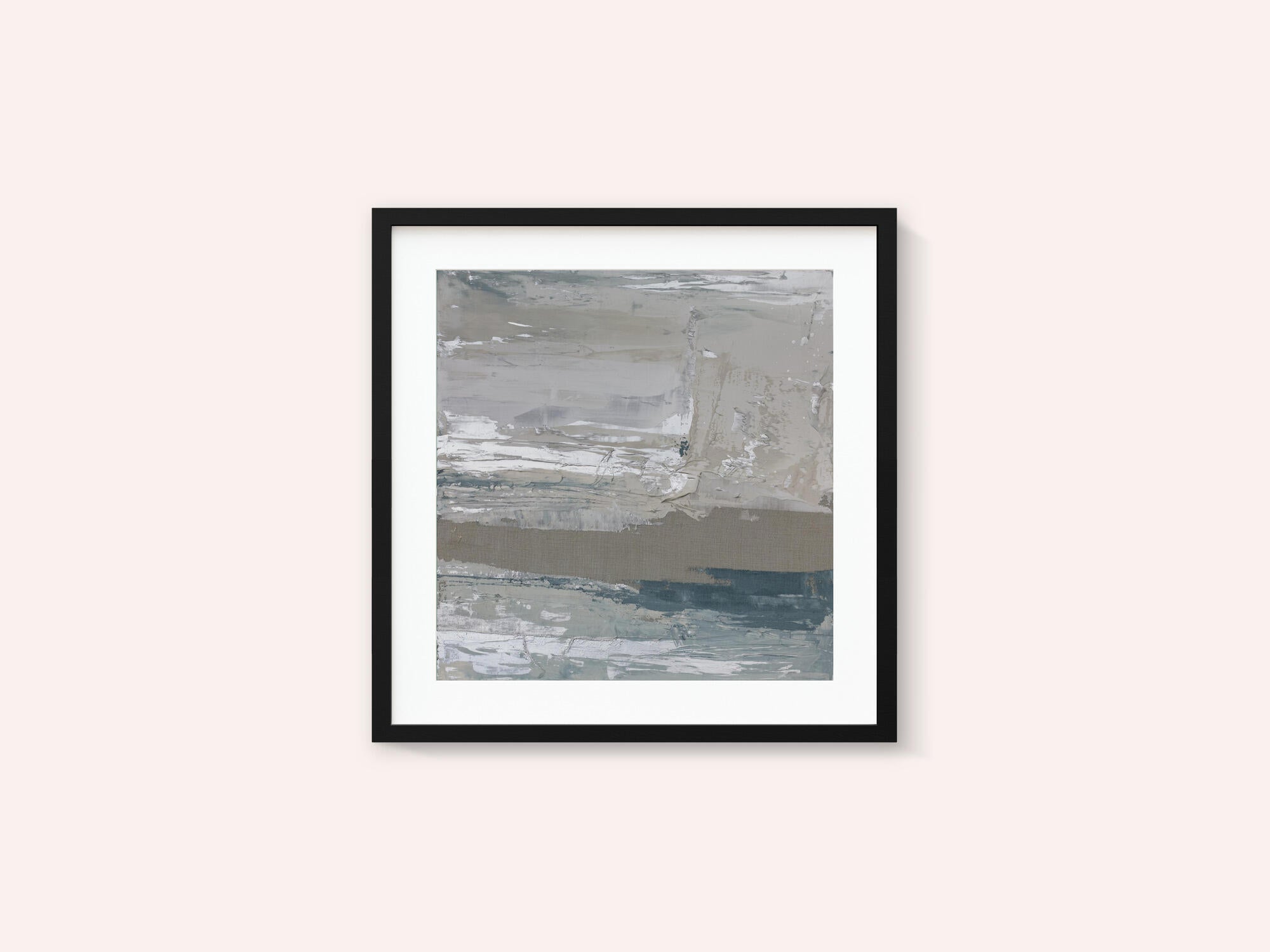 Layers of Gray White and Beige