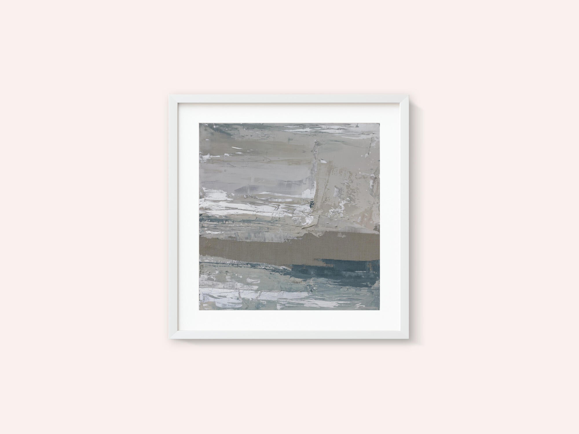 Layers of Gray White and Beige