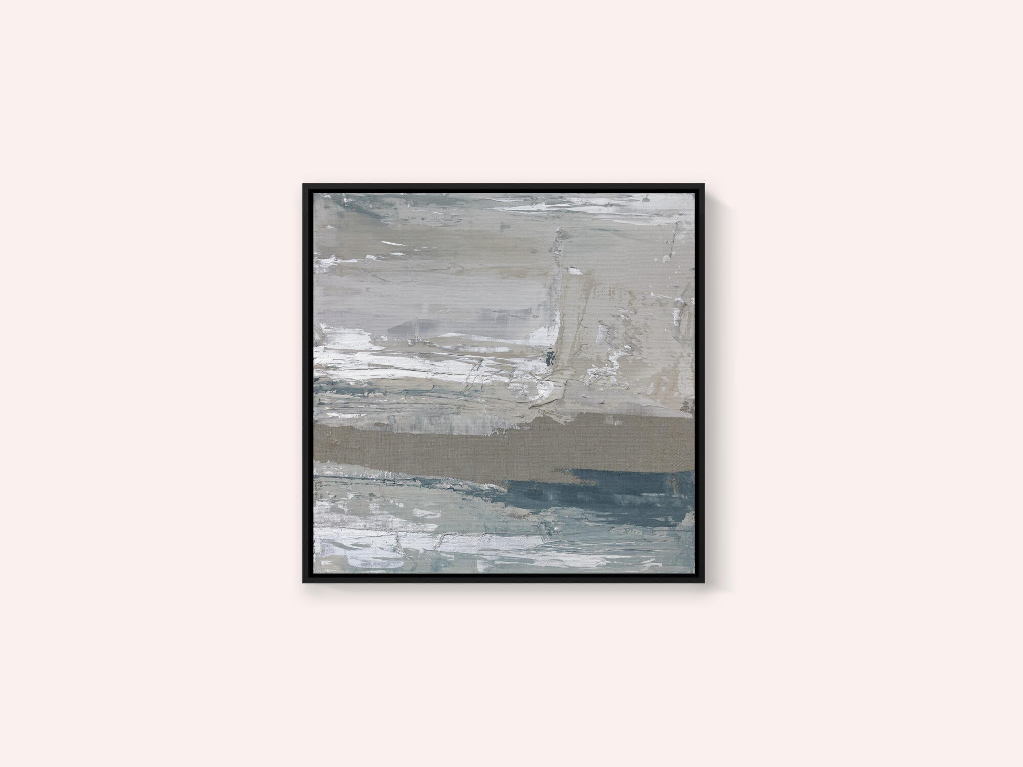 Layers of Gray White and Beige