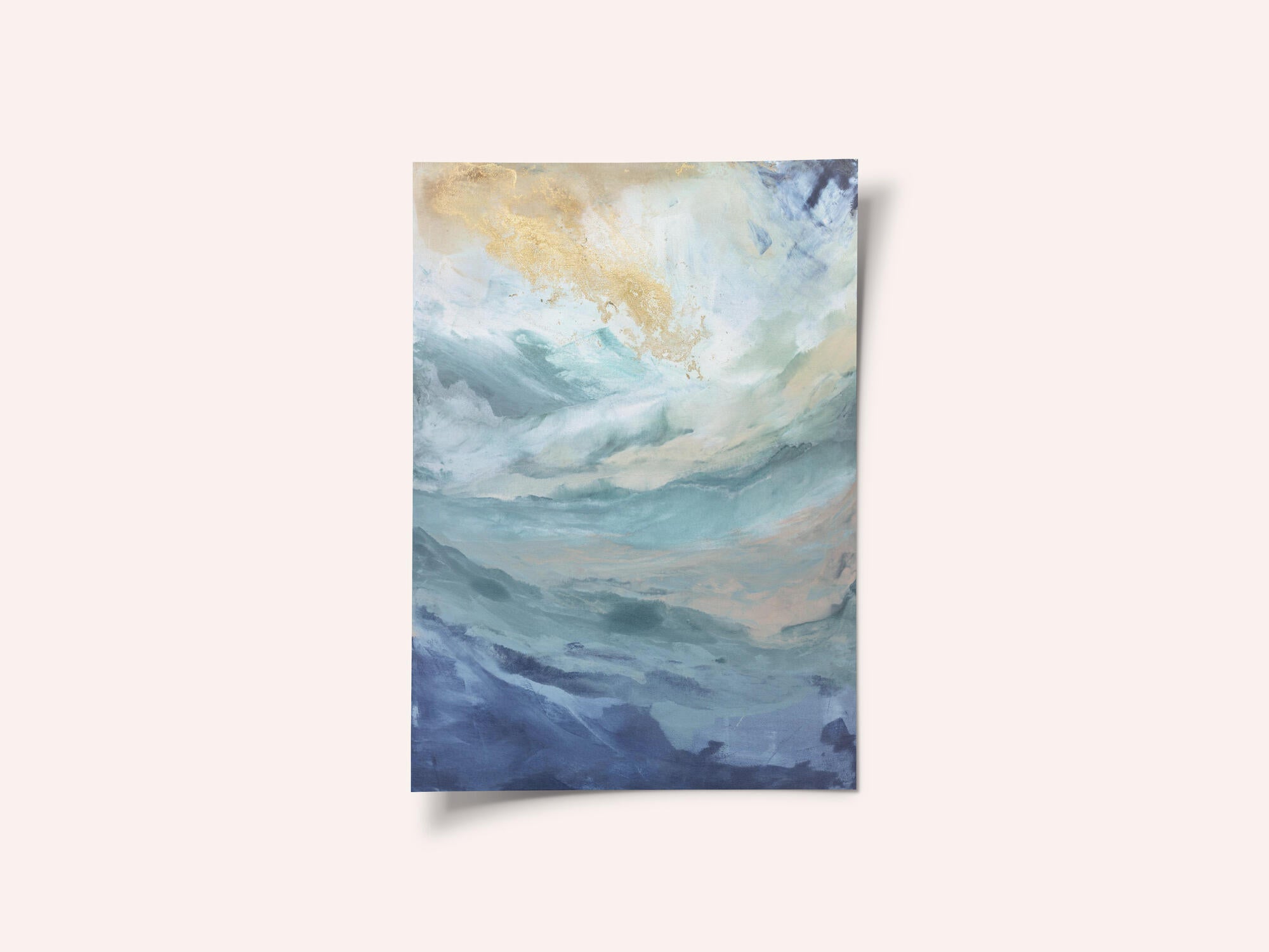 Evoking Ocean Waves and Sky