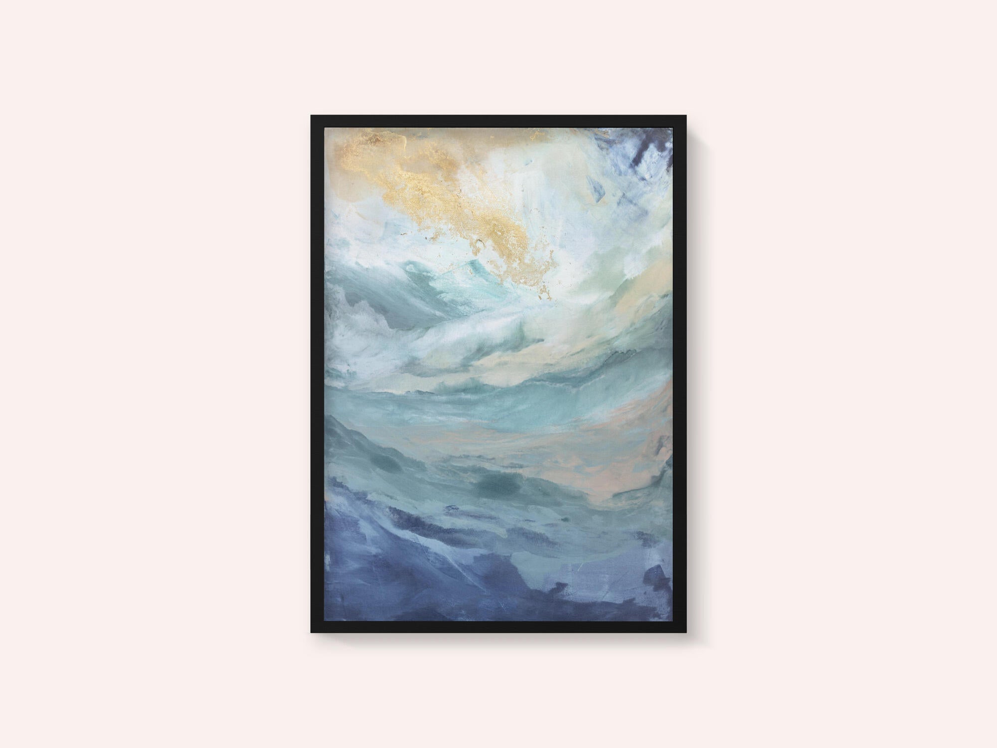 Evoking Ocean Waves and Sky