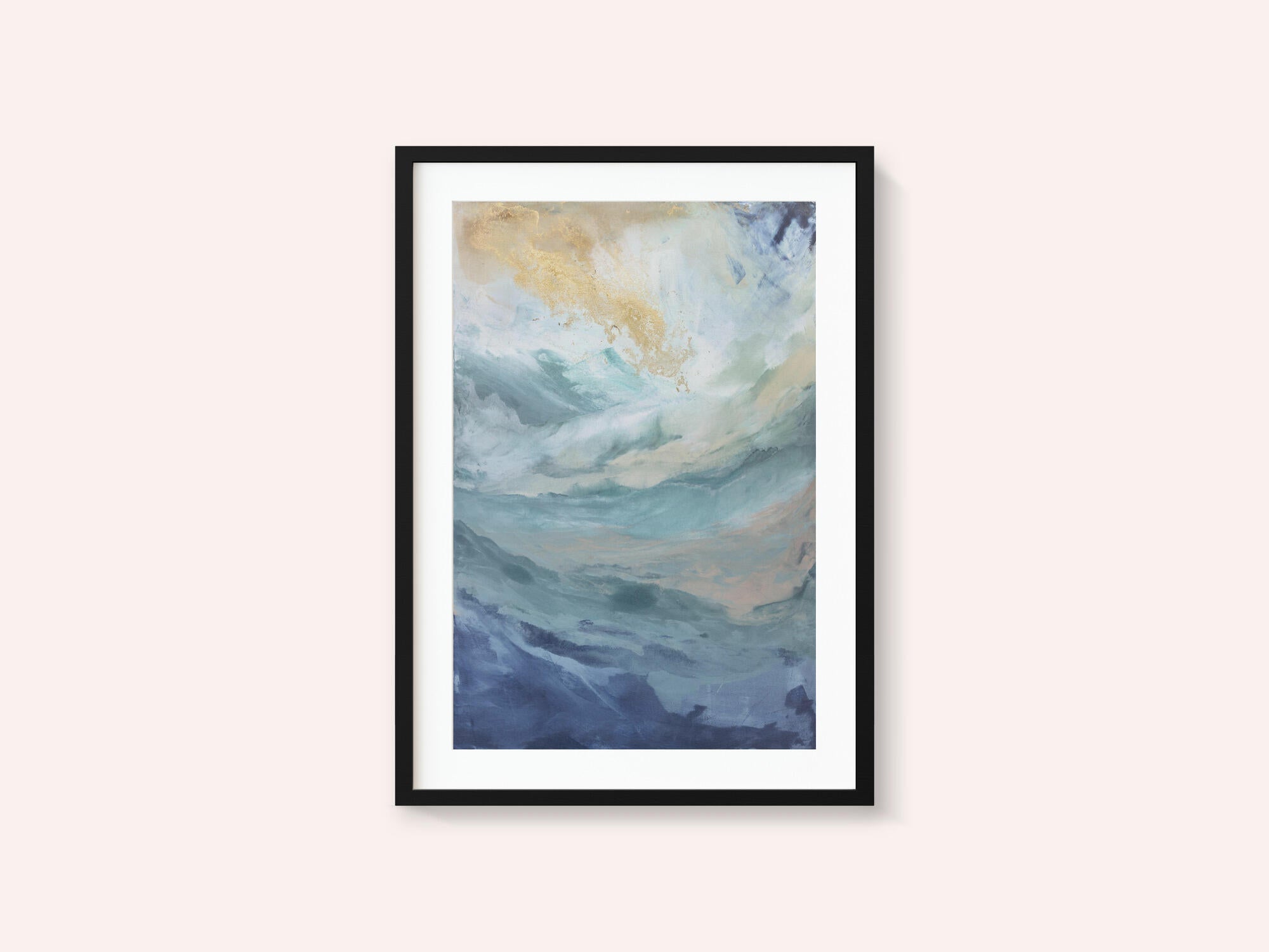 Evoking Ocean Waves and Sky