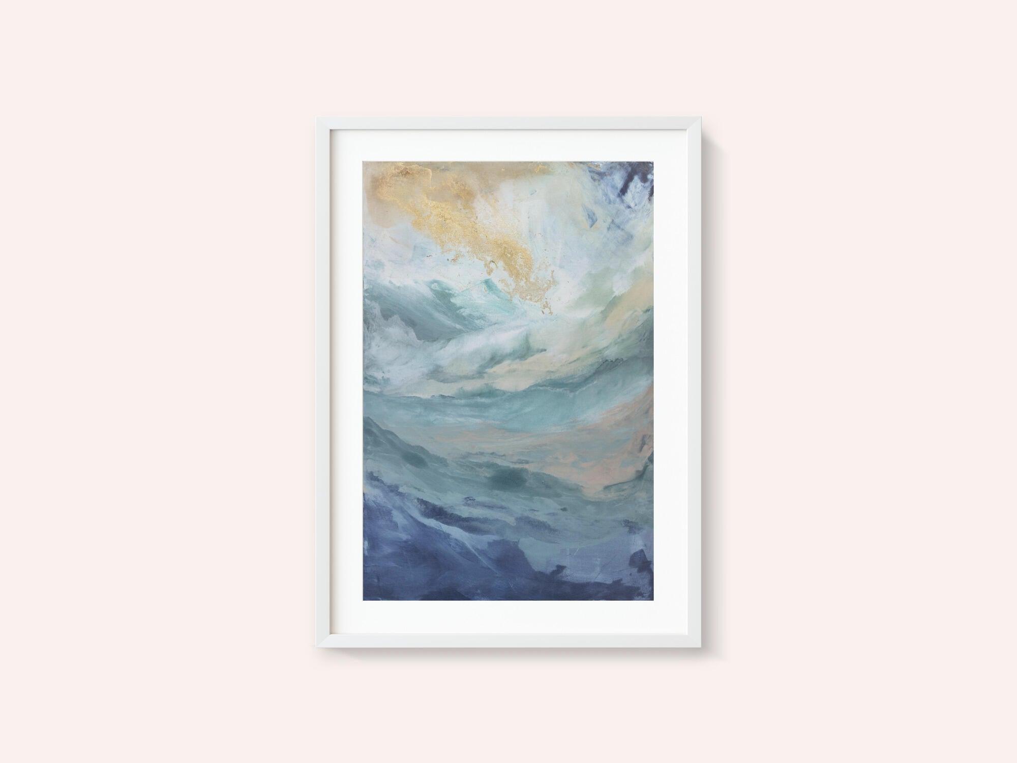 Evoking Ocean Waves and Sky