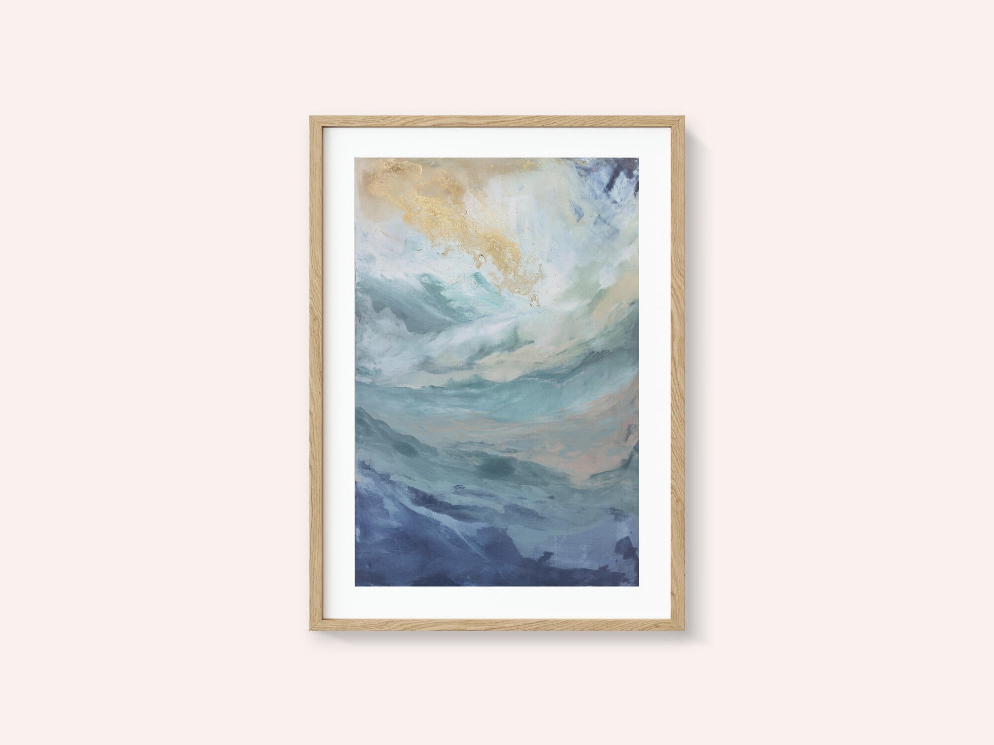 Evoking Ocean Waves and Sky