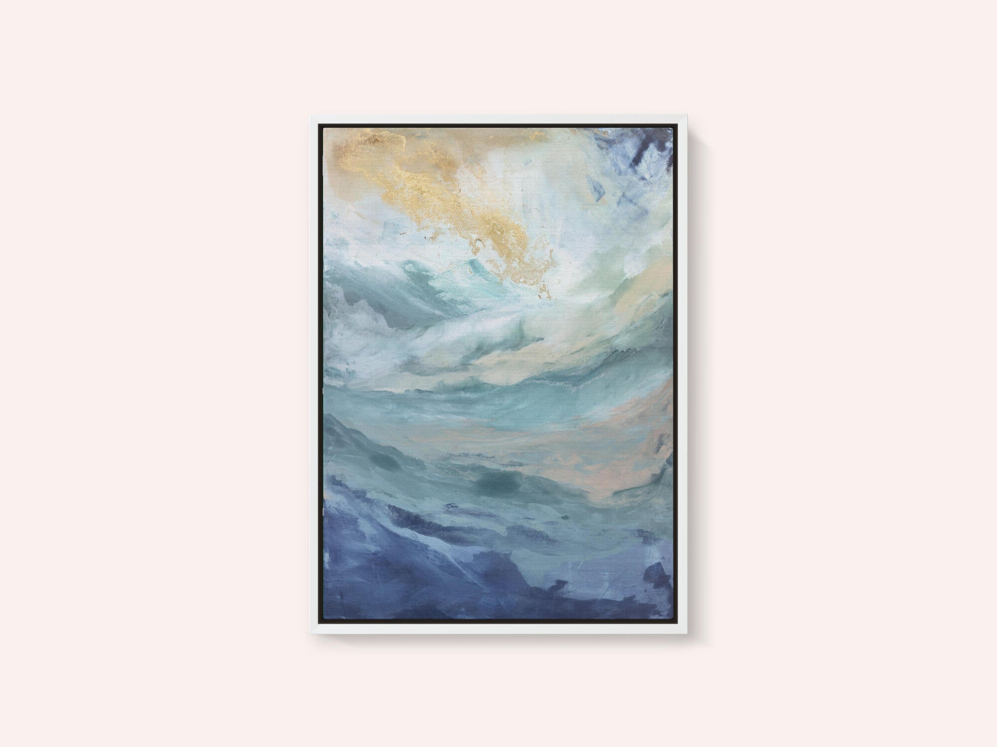 Evoking Ocean Waves and Sky