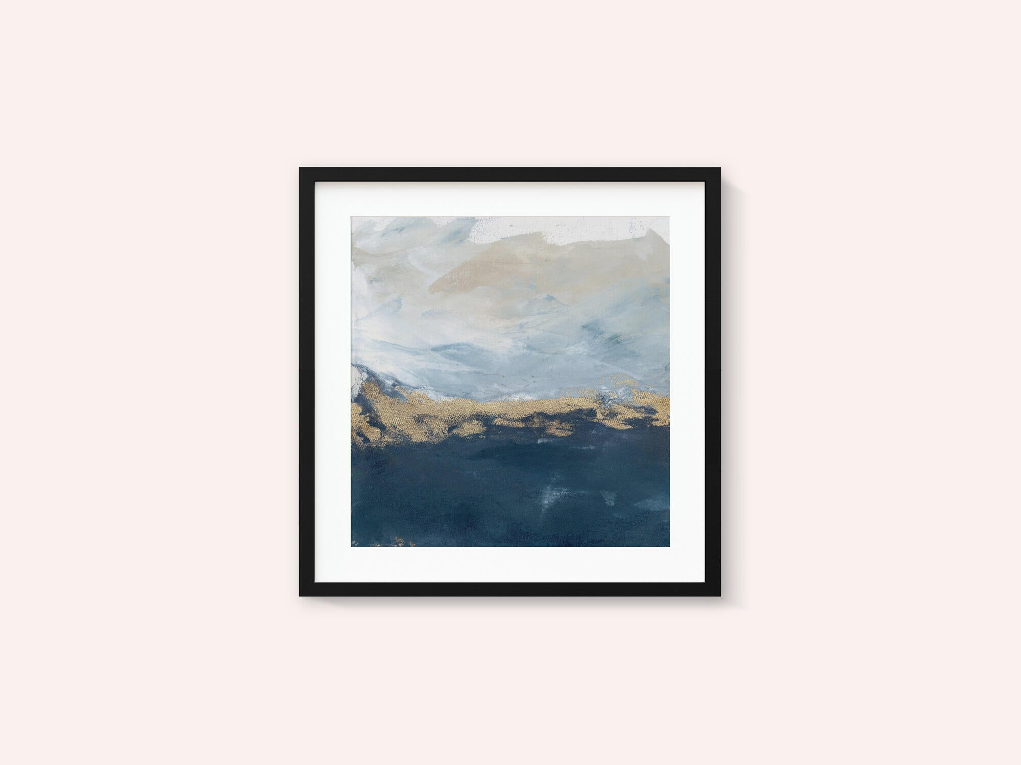 Peaceful Golden Horizon