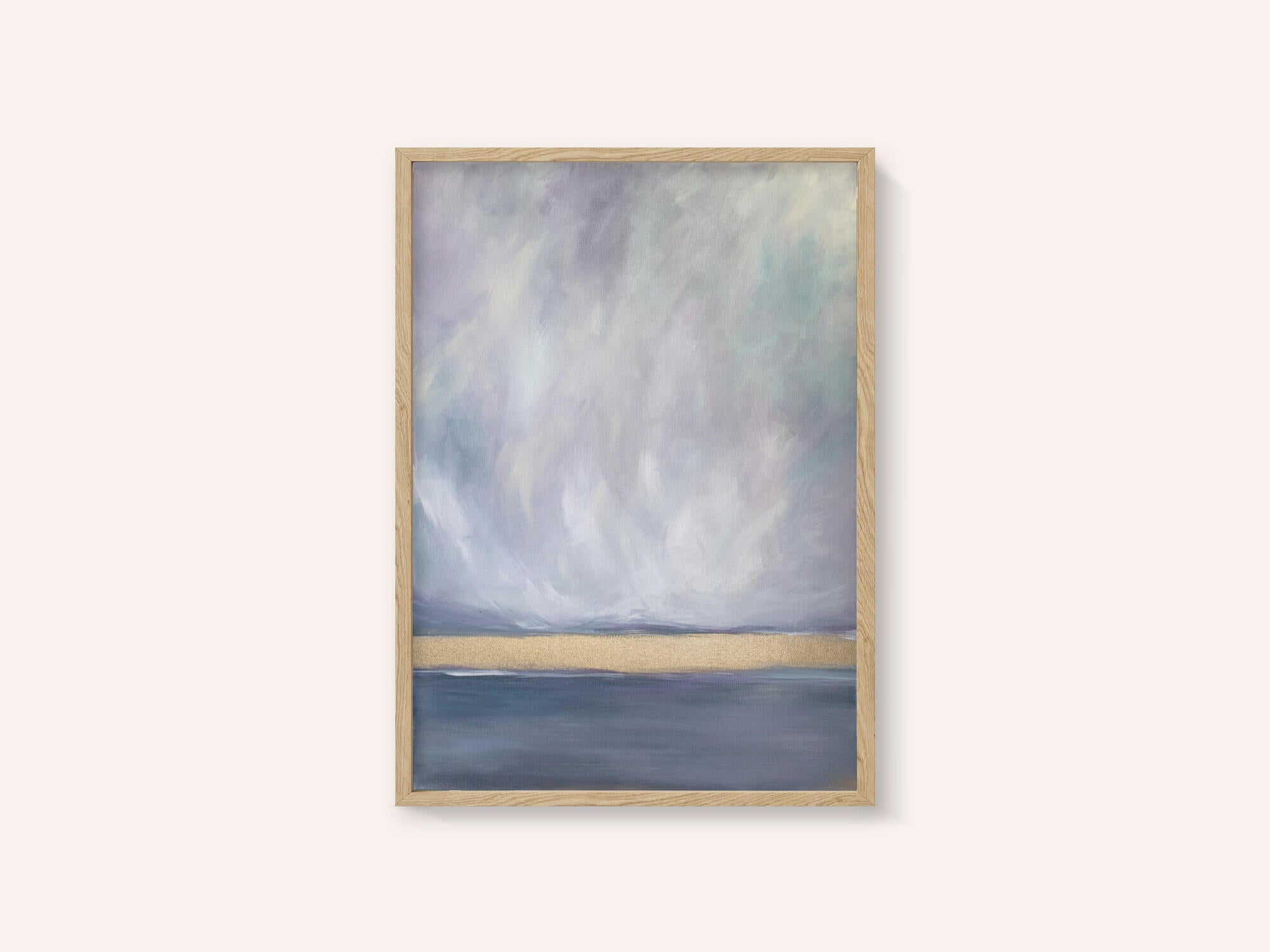 Peaceful Golden Horizon