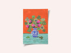 Clovers and Pink Blossoms