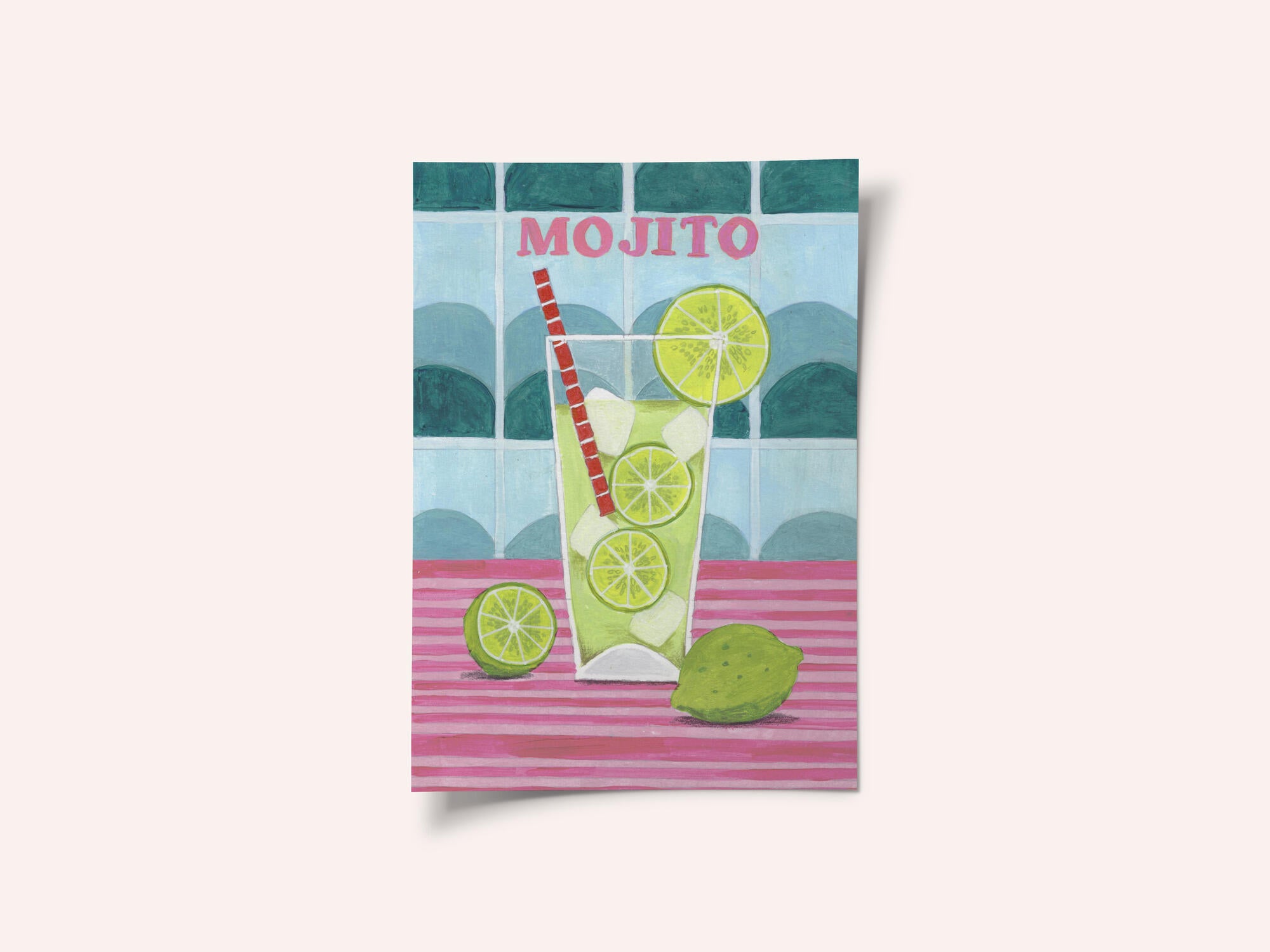 Glass of Mjito