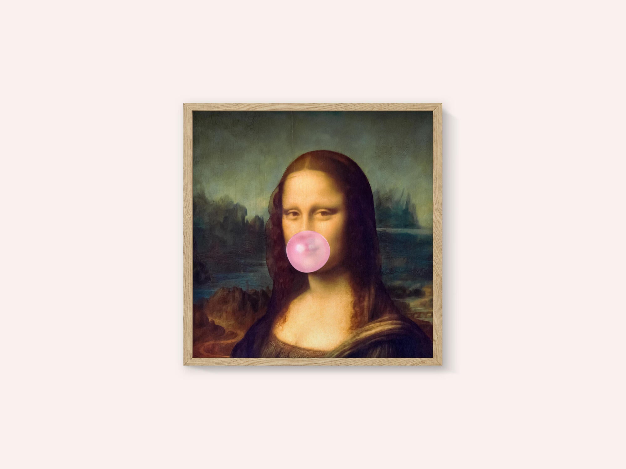Mona Lisa Bubble Gum