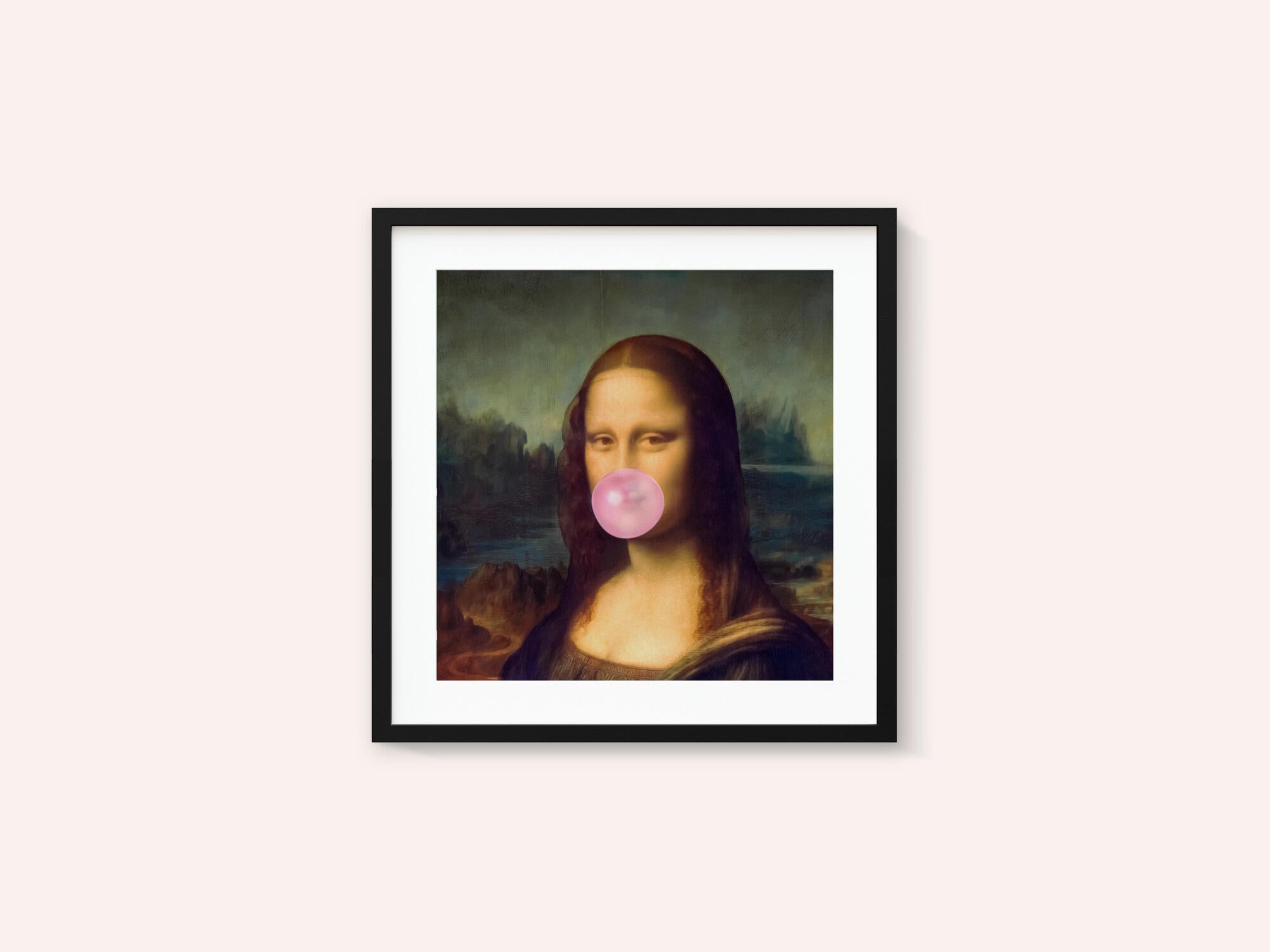 Mona Lisa Bubble Gum