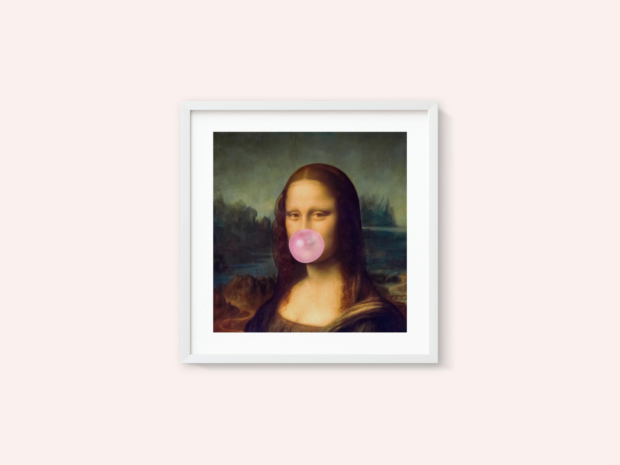 Mona Lisa Bubble Gum
