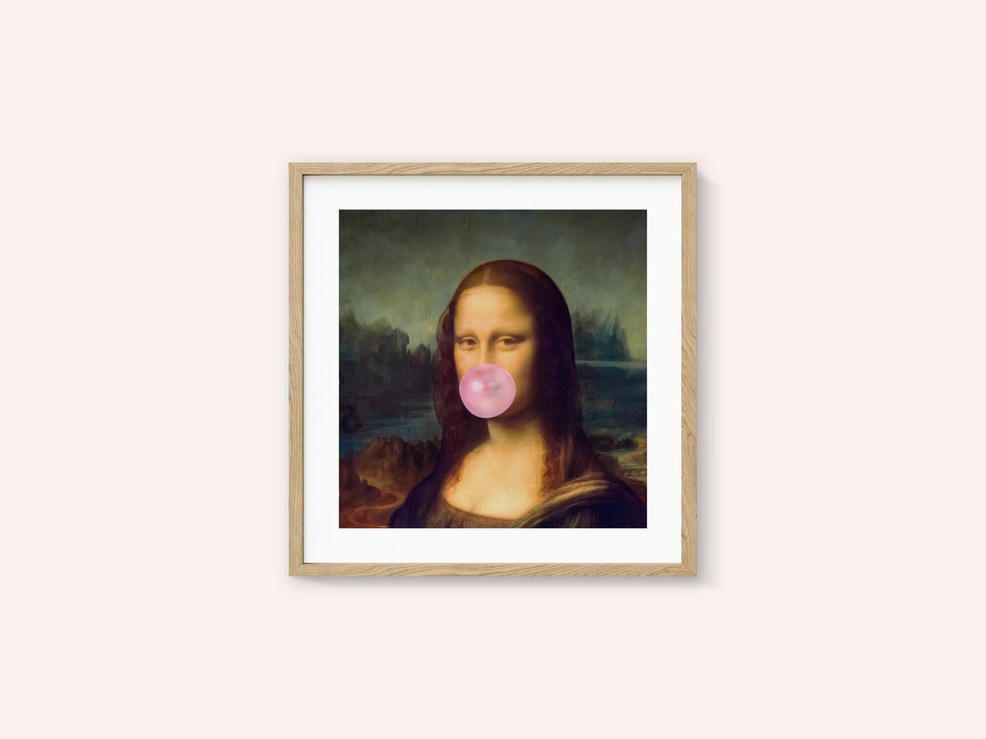 Mona Lisa Bubble Gum