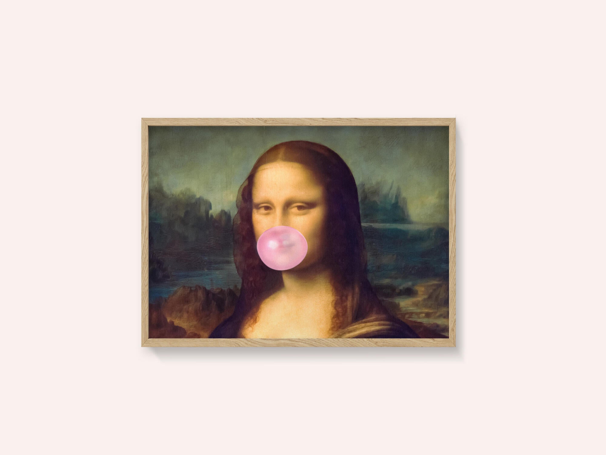 Mona Lisa Bubble Gum