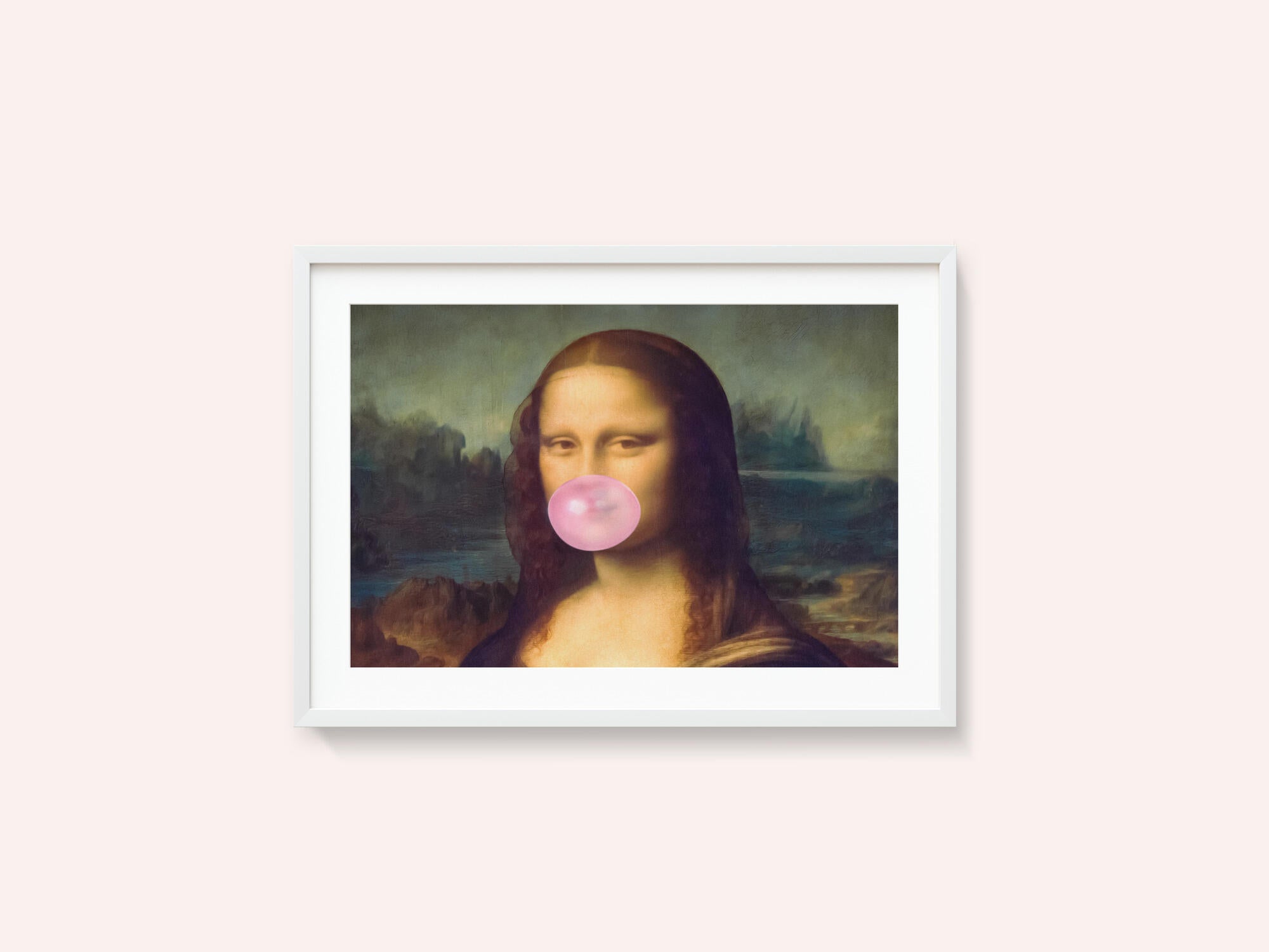 Mona Lisa Bubble Gum