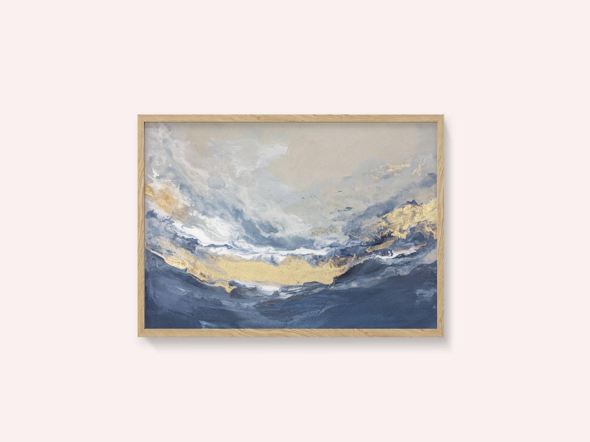 Golden Horizon Waves