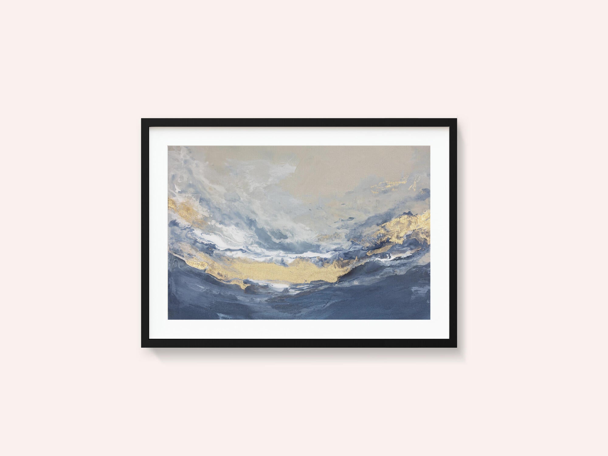 Golden Horizon Waves