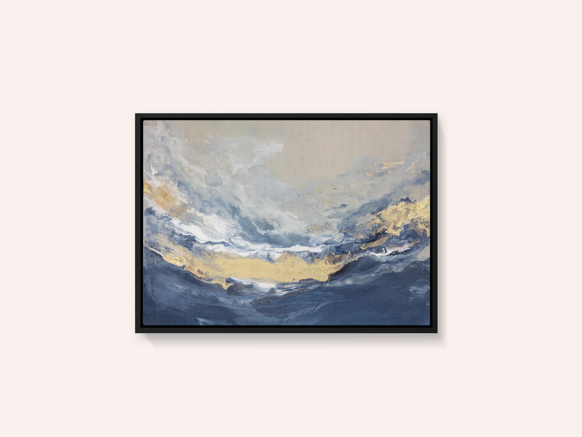 Golden Horizon Waves